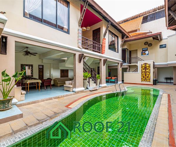 Pool villa 8 bedrooms (11 beds) for rent, suitable for daily rental business